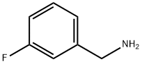 3-フルオロベンジルアミン 化学構造式