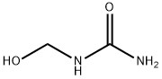 1-(ヒドロキシメチル)尿素 化学構造式