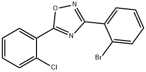3-(2-Bromophenyl)-5-(2-chlorophenyl)-1,2,4-oxadiazole,CAS:1000339-28-5
