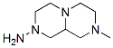 2H-Pyrazino[1,2-a]pyrazin-2-amine,octahydro-8-methyl-(9CI) 结构式