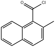 2-甲基萘-1-甲酰氯 结构式