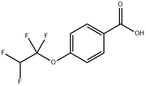 4-(1,1,2,2-四氟乙氧基)苯甲酸, 10009-25-3, 结构式