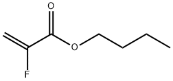 2-フルオロアクリル酸ブチル 化学構造式