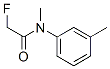 2-Fluoro-N-methyl-N-m-tolylacetamide Structure