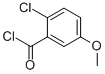 Benzoyl chloride, 2-chloro-5-methoxy- (9CI) 结构式