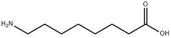 8-氨基辛酸, 1002-57-9, 结构式