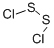 二氯化二硫 结构式