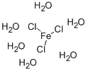 Iron chloride hexahydrate Struktur