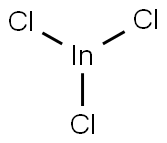 氯化铟, 10025-82-8, 结构式