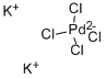 Potassium chloropalladite Struktur