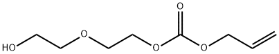 Allyl diglycol carbonate Struktur