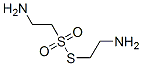 2-(2-aminoethylsulfonylsulfanyl)ethanamine Struktur
