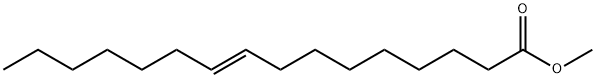反-9-十六烯酸甲酯, 10030-74-7, 结构式