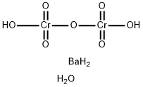 Barium dichomate Struktur