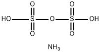 焦硫酸铵, 10031-68-2, 结构式