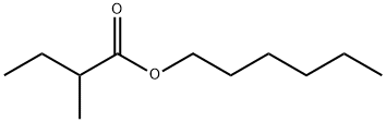 异戊酸己酯 结构式