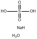 Sodium bisulfate monohydrate Structure