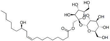 蔗糖蓖麻醇酸酯, 100358-63-2, 结构式