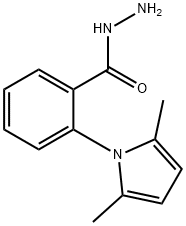 2,5-二甲基吡咯-1-基苯甲酰肼 结构式