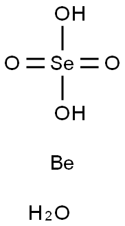 セレン酸ベリリウム四水和物 化学構造式
