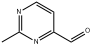 2-メチルピリミジン-4-カルブアルデヒド 化学構造式