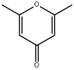2,6-Dimethyl-4H-pyran-4-one Structure