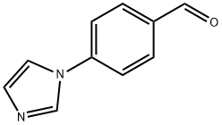 4-(1-イミダゾリル)ベンズアルデヒド 化学構造式