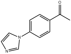 4-咪唑乙酰苯酮, 10041-06-2, 结构式