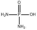 ジアミドりん酸 化学構造式