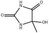 5-ヒドロキシ-5-メチルヒダントイン 化学構造式