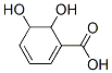 5,6-dihydroxycyclohexa-1,3-diene-1-carboxylic acid 结构式