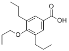4-propoxy-3,5-dipropyl-benzoic acid 结构式