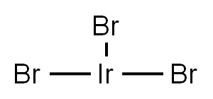 イリジウム(III)トリブロミド 化学構造式