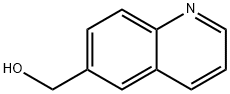 6‐キノリニルメタノール 化学構造式