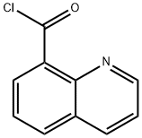 8-喹啉甲酰氯, 100517-41-7, 结构式
