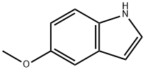 5-甲氧基吲哚 结构式