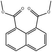 DIMETHYL 1,8-NAPHTHALENEDICARBOXYLATE Struktur