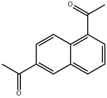 1,6-Diacetylnaphthalene 结构式