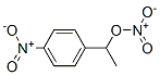 α-メチル-4-ニトロベンジル=ニトラート 化学構造式