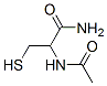(S)-N-乙酰半胱氨酸酰胺 结构式