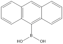 9-アントラセンボロン酸 化学構造式