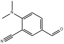 2-(二甲基氨基)-5-甲酰苯甲腈 结构式