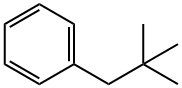 (2,2-二甲基丙基)苯 结构式