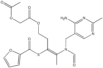 Acefurtiamine Struktur