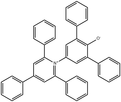 2,6-DIPHENYL-4-(2,4,6-TRIPHENYL-1-PYRIDINIO)PHENOLATE Struktur