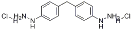 1-[4-(4-肼基苄基)苯基]肼二盐酸盐 结构式