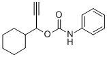 Cyclohexanemethanol, alpha-ethynyl-, carbanilate 结构式