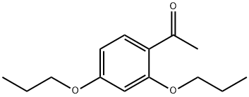 1-(2,4-二丙氧基苯基)乙-1-酮 结构式