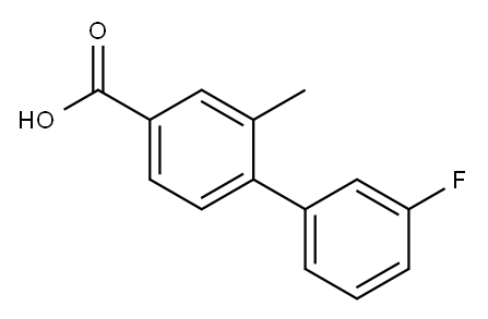 3'-Fluoro-2-Methyl-[1,1'-biphenyl]-4-carboxylic acid|3'-Fluoro-2-Methyl-[1,1'-biphenyl]-4-carboxylic acid
