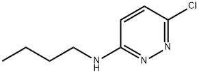 3-(Butylamino)-6-chloropyridazine Structure
